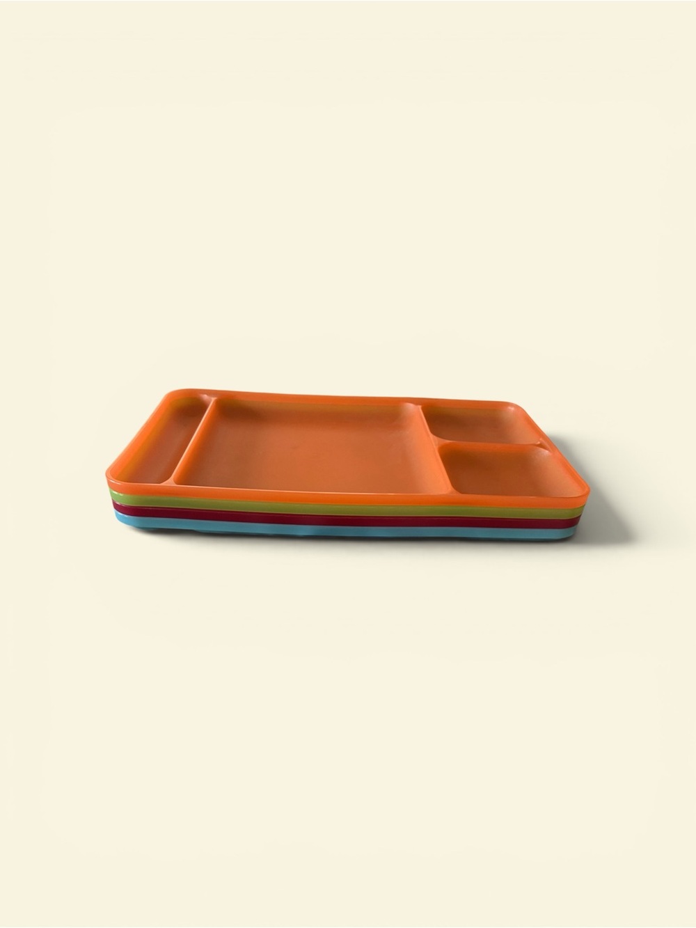 Vintage Tupperware Lunch / Compartment Trays
